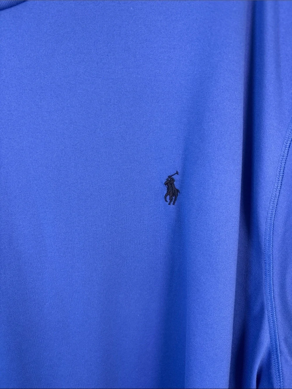 Polo Ralph Lauren Men’s Royal Blue Performance Short Sleeve Athletic Tee - 4XB